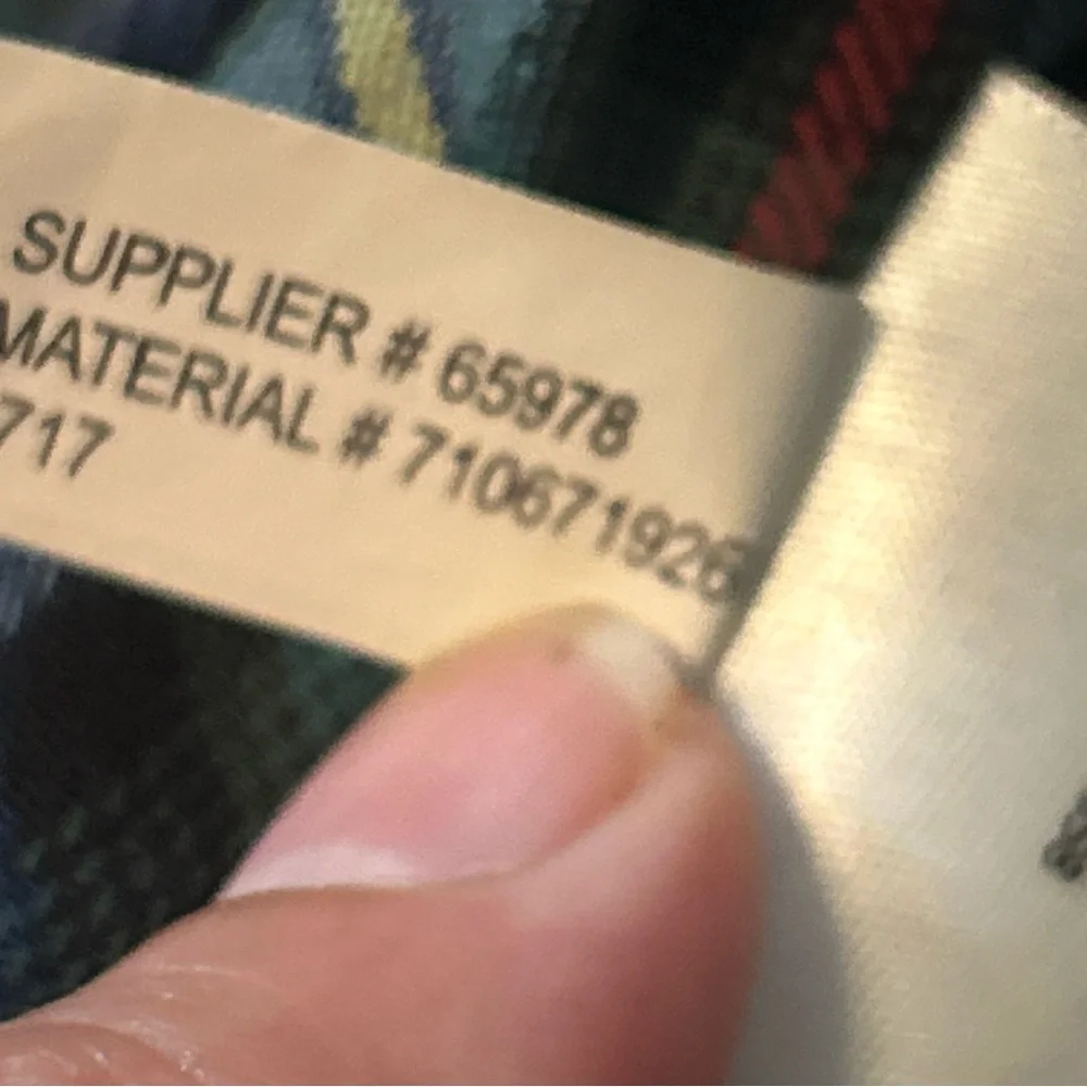 Ralph Lauren Plaid Button Up Shirt Christmas Cabin Rugged Green And Blue Men XL